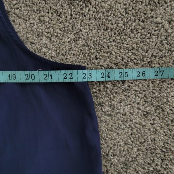 Philosophy Navy Sleeveless Blouse 1X, Nice Condition - Picture 9 of 12